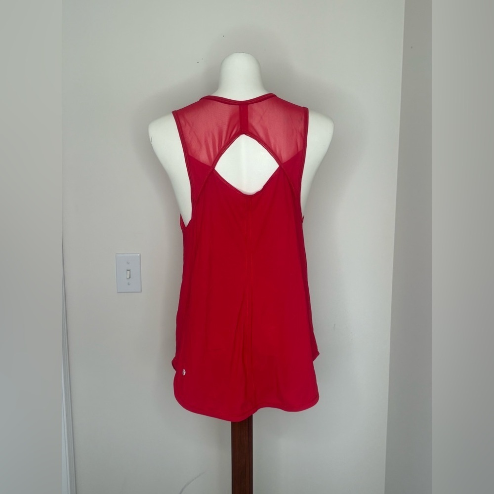 Lululemon Sculpt Tank True Red Size 6 - Picture 6 of 9